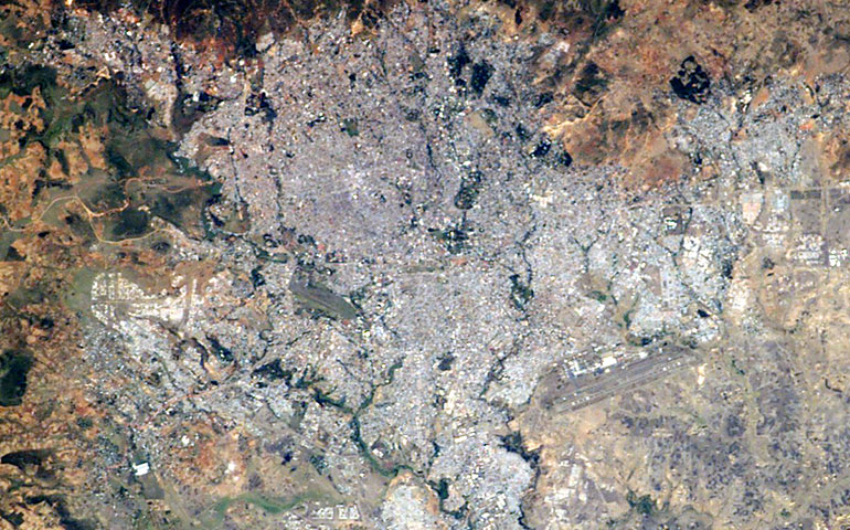 Addis Abeba Photo: NASA