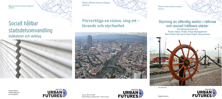 Mistra Urban Futures rapporter