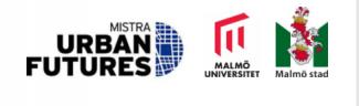 Logotyper Malmö stad och Malmö universitet