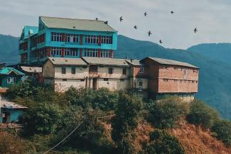 shimla in india is one of many thousands of intermediate cities